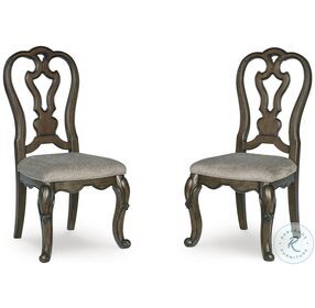 Maylee Gray Side Chair Set Of 2