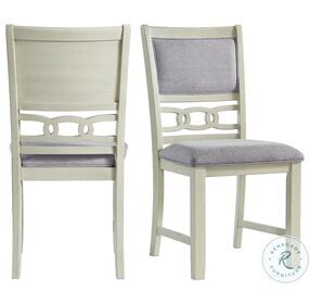 Taylor Gray And Bisque Side Chair Set Of 2