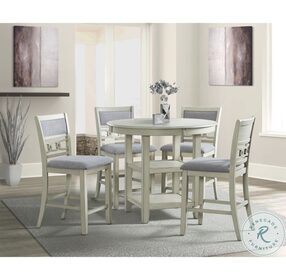 Taylor Bisque Counter Height Dining Room Set