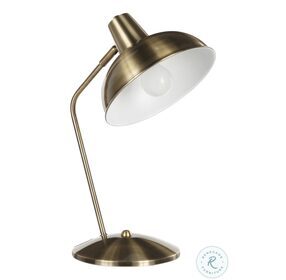 Darby Gold Metal Table Lamp