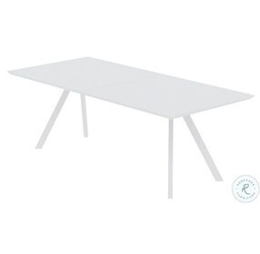 Dasy White Outdoor Extendable Dining Table
