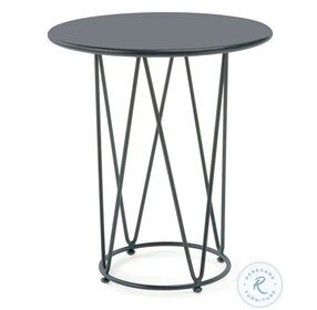 Lucy Gray 26" Outdoor Dining Table