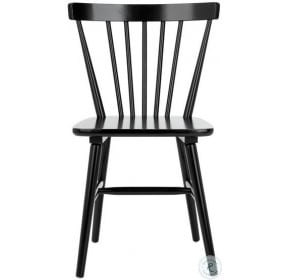 Winona Black Spindle Back Dining Chair Set Of 2