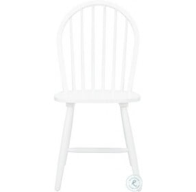 Camden White Spindle Back Dining Chair Set Of 2