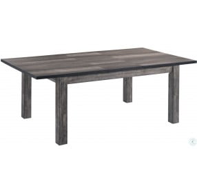 Grayson Grey Oak Extendable Rectangular Dining Table