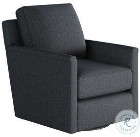 Truth or Dare Navy Blue Swivel Glider Chair