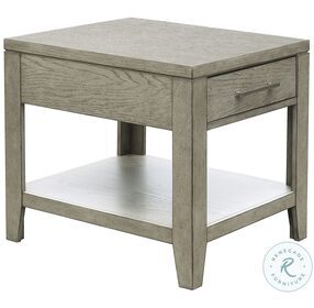 Essex Dove Gray End Table
