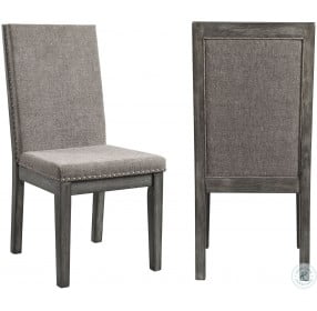 Austin Gray Side Chair Set Of 2