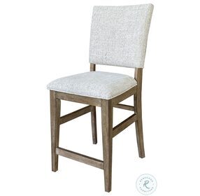 Sundance White Upholstered Counter Height Chair Set of 2