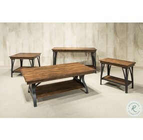 District Copper Occasional Table Set