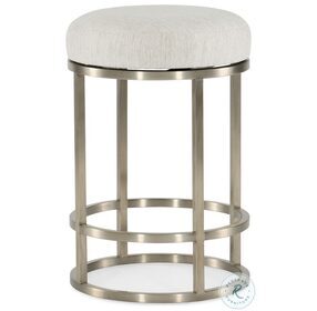 Linville Falls Champagne Metal Laurel Creek Counter Height Stool