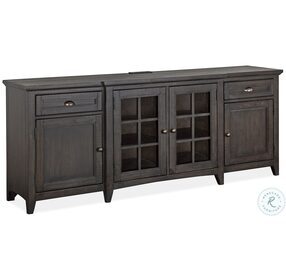 Westley Falls Graphite Wood 80" Console