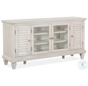 Newport Alabaster Small TV Stand