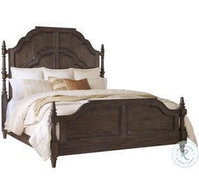 Revival Row Chimney Smoke Queen Panel Bed