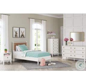 Aprilyn White Youth Platform Bedroom Set