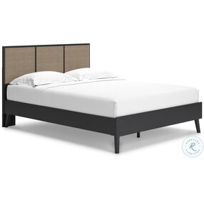 Charlang Two Tone 63" Queen Platform Bed