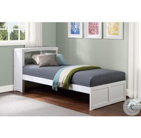 Galen White Youth Bookcase Bedroom Set