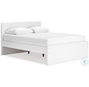 Onita White Queen Panel Bed
