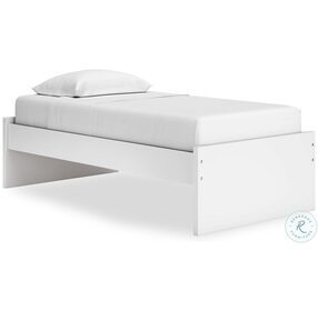 Onita White Twin Platform Bed