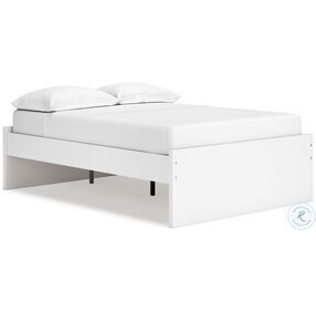 Onita White Full Platform Bed