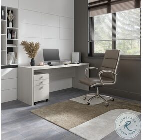 Echo Gray Sand 72" Computer Home Office Set