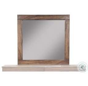 Weston Rustic Pine Mirror