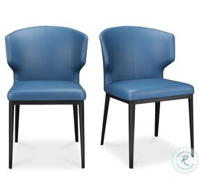 Delaney Blue Side Chair Set Of 2