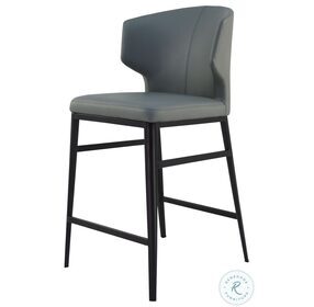 Delaney Gray Counter Height Stool