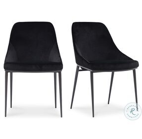 Sedona Black Dining Chair Set Of 2
