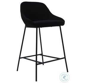 Shelby Black Counter Height Stool