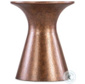 Barron Copper Accent Table