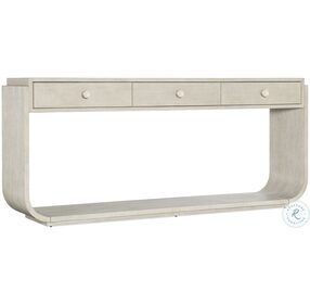 Modern Mood Light Brown 3 Drawer Console Table