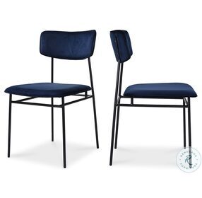 Sailor Blue Dining Chair Set Of 2