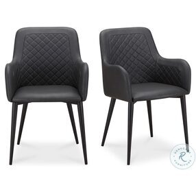 Cantata Black Dining Chair Set Of 2