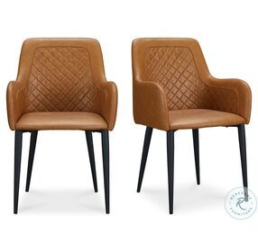 Cantata Tan Dining Chair Set Of 2