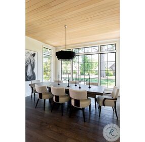Erinn V X Del Monte Weathered Oak Extendable Dining Room Set