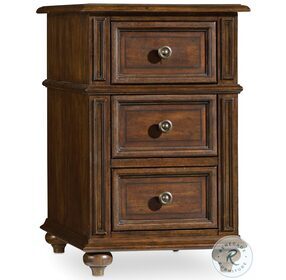Leesburg Traditional Mahogany Chairside Chest