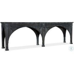 Thunber Dark Charcoal Sofa Console Table