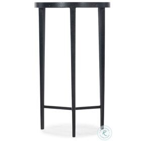Commerce And Market Black Metal Accent Table