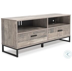 Neilsville Natural And Black 59" TV Stand