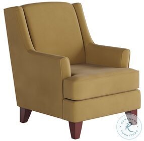 Bella Gold Harvest Wing Back Accent Chair