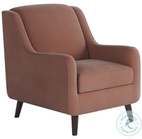 Bella Rosewood Rose Accent Chair