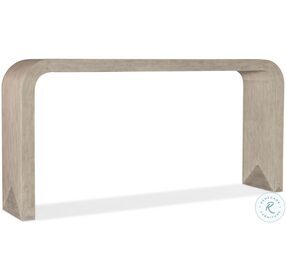 Commerce And Market Light Natural Wood Delta Console Table