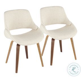 Fabrico Cream Chair Set Of 2