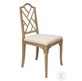 Fairfield Cerused Oak Bamboo Dining Chair