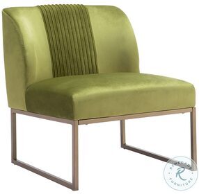 Sante Fe Olive Green Accent Chair
