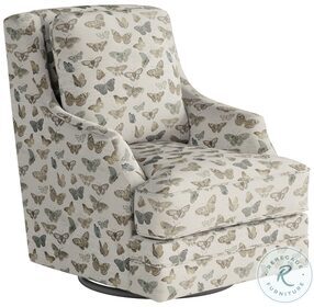Willow Morning Dew 32" Wide Swivel Glider