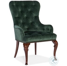Charleston Green Upholstered Host Chair Set Of 2