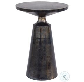 Sonja Charcoal Gray Accent Table