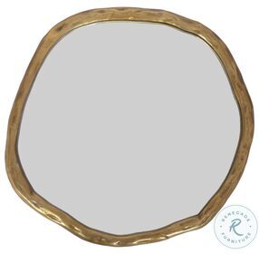 Foundry Gold Small Mirror